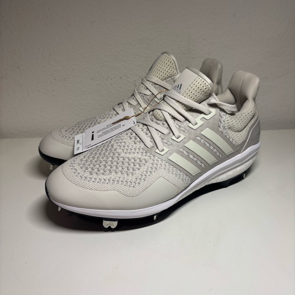 NEW ADIDAS Ultraboost 1.0 DNA Dugout Talc Baseball Cleats Mens Size 8